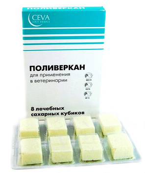 Polyverkan - лечение и профилактика глистов у животных