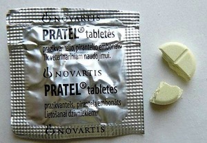 Novartis Прател - таблетки для собак и кошек от глистов.