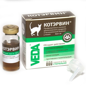 Описание препарата котервин