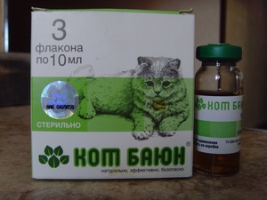 Инструкция и состав капель Кот Баюн