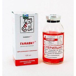 Гамавит для кошек и собак: инструкция по применению
