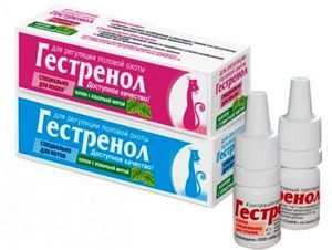 Капли Гестренол продаются в ветеринарных аптеках и магазинах.