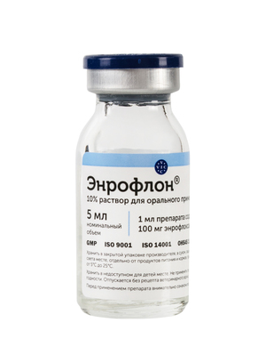Инструкция по применению Энрофлона для птиц