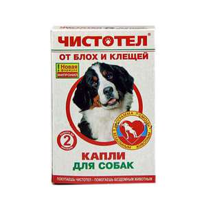 Капли от блох и клещей