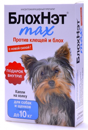 Средство для собак от клещей и блох
