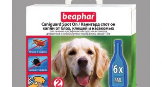 Капли от клещей Бефар