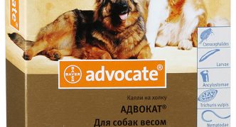 Капли от клещей Адвокат