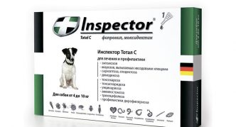 Капли от клещей Инспектор
